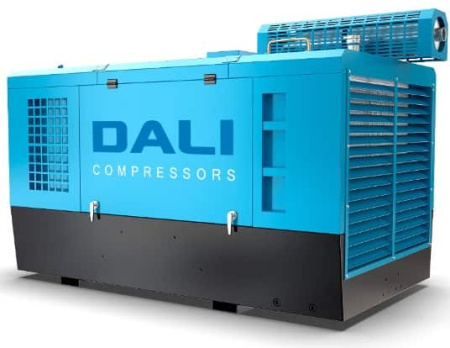 Передвижной компрессор Dali DLDY-55/10GA